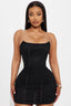 Robe Micro Mini en Strass Rox - Noir