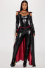 Costume da 1 pezzo Vampiro dei tuoi sogni - Nero/Rosso