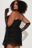 Set Mini Abito Corsetto Sempre Dolce - Nero