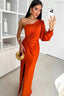 Ada | Elegant Drape Evening Gown