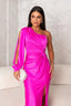 Ada | Elegant Drape Evening Gown