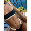 Aubrielle | Bikinibovenstuk met split en bandjes