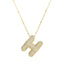 Savannah | Diamant Bubbel Letter Ketting