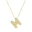 Savannah | Diamant Bubbel Letter Ketting