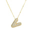Savannah | Diamant Bubbel Letter Ketting