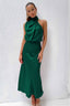 Quentin | Drape Dress in Sahara