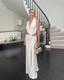 Briseis | Vestito a Drape Tropicale