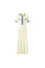 Élodie | Contrast Maxi Dress