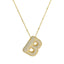 Savannah | Diamant Bubbel Letter Ketting