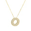 Savannah | Diamant Bubbel Letter Ketting