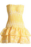 Thalassa | Vestido corto con fruncido caprichoso