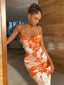 Galilea | Tropische Bloemen Maxi Jurk