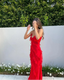 Demetria | Vestido impresionante con volantes