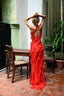Demetria | Vestido impresionante con volantes
