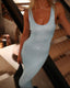Danessa™ | Vestido maxi sin mangas