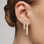 Jenavive | Funkelnde goldene Creolen