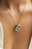 Savannah | Diamant Bubbel Letter Ketting