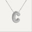 Savannah | Diamant Bubbel Letter Ketting