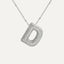 Savannah | Diamant Bubbel Letter Ketting