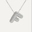 Savannah | Diamant Bubbel Letter Ketting