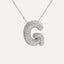 Savannah | Diamant Bubbel Letter Ketting