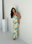Indie | Mouwloze Bloemen Maxi Jurk