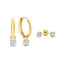 Domitia | Schickes Gold-Ohrring-Set