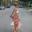 Alessia | Falda con volantes y estampado floral