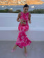 Norelle | Vestido Fucsia Bloom