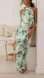 Shannon | Bloemen Halter Maxi Jurk
