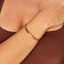 Brivanna | Pulsera Clásica Texturizada
