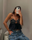 Jazmin | Bluse mit kräftigem Blumenmuster
