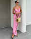 Prysilla | Vestido Espejismo Rosa