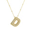 Savannah | Diamant Bubbel Letter Ketting