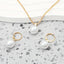 Leofwyn | Gold Pearl Drop Jewelry Set