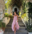 Mirelle™ | Vestido largo sin tirantes con volantes