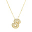 Savannah | Diamant Bubbel Letter Ketting