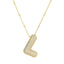 Savannah | Diamant Bubbel Letter Ketting