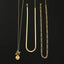 Etheldreda | Layered Round Pendant Necklace Set