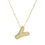 Savannah | Diamant Bubbel Letter Ketting