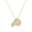 Savannah | Diamant Bubbel Letter Ketting