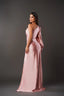 Ada | Elegant Drape Evening Gown