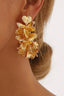 Hadley | Boucles d'oreilles en forme de C avec motif floral
