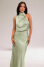 Marquess™ | Satin Halter Gown