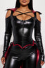 Costume da 1 pezzo Vampiro dei tuoi sogni - Nero/Rosso