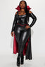 Costume da 1 pezzo Vampiro dei tuoi sogni - Nero/Rosso