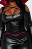 Costume da 1 pezzo Vampiro dei tuoi sogni - Nero/Rosso