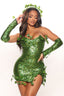 Set Costume Little Miss Ivy 3 Pezzi - Verde