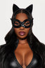 Night Stalker Katt 4-delars Kostymset - Svart