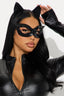 Night Stalker Katt 4-delars Kostymset - Svart